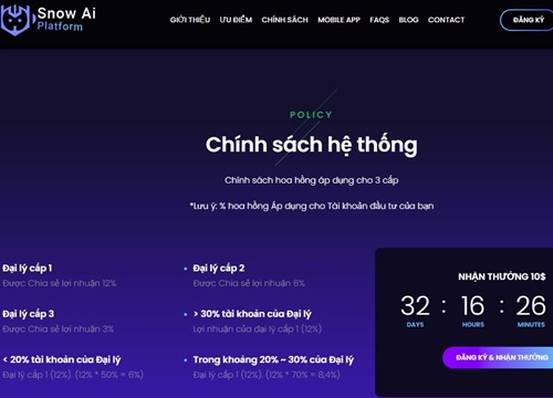 Hoạt động mời gọi đầu tư vào "Robot AI" có dấu hiệu kinh doanh đa cấp không phép