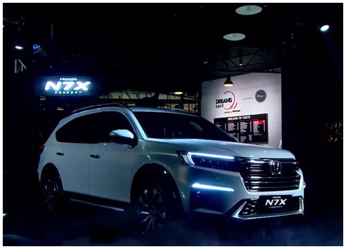 Honda N7X concept ra mắt Bản xem trước của mẫu SUV 7 chỗ mới