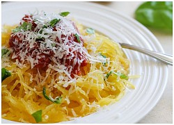 Cách làm mỳ Spaghetti với bí đỏ nướng siêu ngon