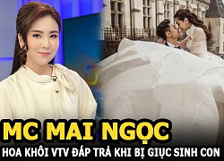 Mai Ngọc &#8211; Hoa khôi VTV đáp trả siêu gắt khi bị giục sinh con