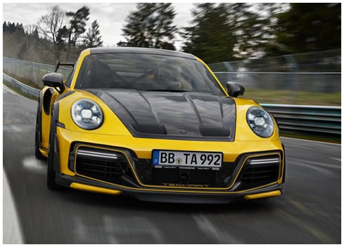 Porsche 911 Turbo S tăng sức mạnh lên đến 800 mã lực nhờ gói độ của TechArt