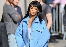 Rihanna diện mốt giấu quần xuống phố