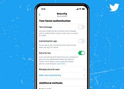 Twitter cho xác minh 2 bước bằng khóa bảo mật vật lý