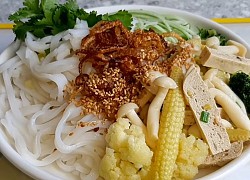 2 cách làm phở trộn chay nấm và rau củ thanh đạm thơm ngon đơn giản