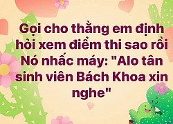 Hỏi điểm thi tốt nghiệp của đứa em, thanh niên nhận về 1 câu trả lời siêu lầy, nghe xong cũng phải thét lên &#8220;trời ơi&#8221;