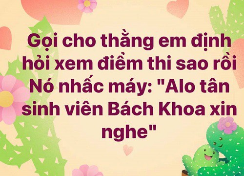 Hỏi điểm thi tốt nghiệp của đứa em, thanh niên nhận về 1 câu trả lời siêu lầy, nghe xong cũng phải thét lên "trời ơi"