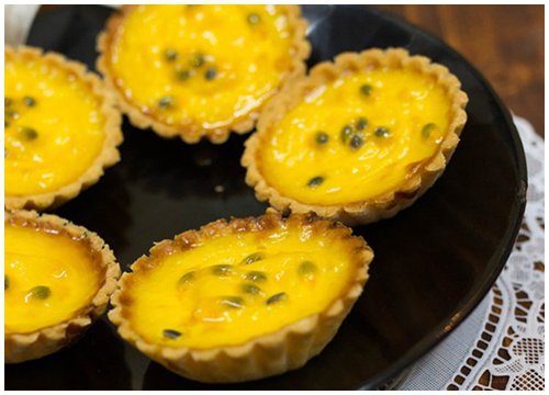 Khéo tay làm bánh tart chanh leo hấp dẫn như ngoài hàng