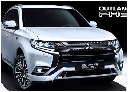 Mitsubishi "nhá hàng" chiếc Outlander PHEV mới sẽ ra mắt Mỹ vào năm sau