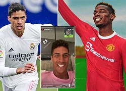 Tân binh MU Varane gọi FaceTime cho Pogba