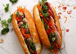 Làm bánh mì thịt viên xíu mại tại nhà