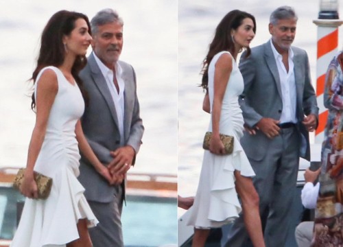 Vợ George Clooney bị đồn mang song thai lần nữa