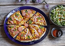 Cách làm pizza không cần lò nướng