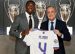 Lộ chi tiết lương và phí lót tay khủng Alaba nhận từ Real Madrid