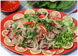 Món ngon cuối tuần: Salad bò tái chanh thanh mát cho ngày nắng lên