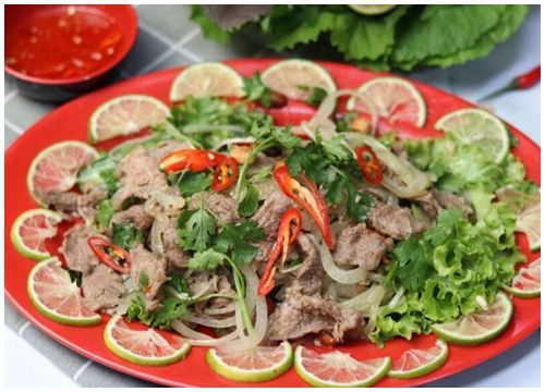 Món ngon cuối tuần: Salad bò tái chanh thanh mát cho ngày nắng lên