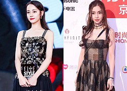 Angelababy bất ngờ "chìm nghỉm" khi đọ sắc với Địch Lệ Nhiệt Ba