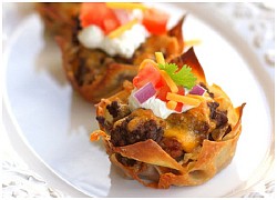 Cách làm Cupcake Taco thơm ngon khó quên