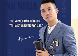 Công việc đầu tiên của đại gia Minh Nhựa là công nhân bốc vác, trang phục mặc đi làm khiến nhiều người bật cười