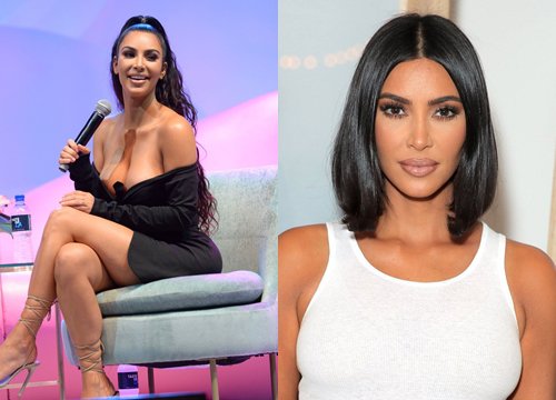 Kim Kardashian gợi cảm hết nấc đi ăn mì Ý