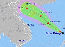 Vùng áp thấp trên Biển Đông có thể mạnh lên thành áp thấp nhiệt đới