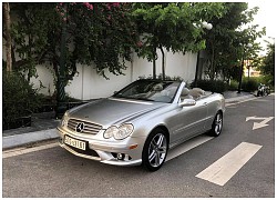 Xe mui trần Mercedes CLK320 cao tuổi, hiếm gặp tại Việt Nam