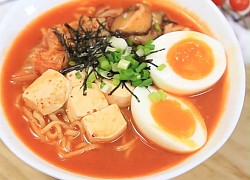 2 cách làm mì miso ramen và mì ramen kim chi thơm ngon chuẩn vị