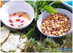 Thanh mát gỏi rong bồng bồng