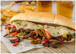 Bánh mì bò phô mai tan chảy kiểu Mỹ