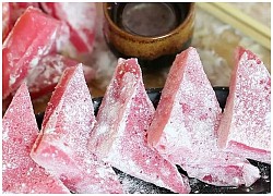 Cách làm bánh mochi tam giác của Nhật