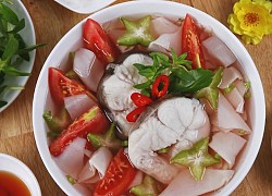 Cách làm canh cá lăng nấu măng chua đơn giản, bắt cơm vô cùng