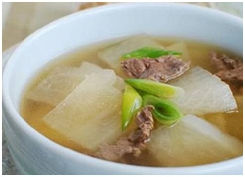 Cách làm canh thịt bò củ cải