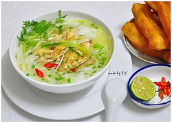 Cách nấu phở gà