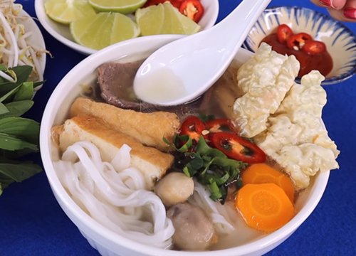 Cách nấu phở chay đơn giản, thanh đạm, thơm ngon khó cưỡng