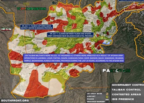 Chiến sự ở Afghanistan diễn biến xấu, Nga và đồng minh họp khẩn