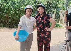 Hậu trường Mùa hoa tìm lại: Hương Giang tóc tai tơi tả vì bị đánh, Thạch Huyền hả hê được tạt nước