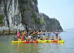 Kinh nghiệm chèo thuyền kayak ở Hạ Long siêu vui và trải nghiệm