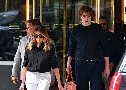 Lần xuất hiện hiếm hoi và mới nhất của Barron Trump: Chiều cao &quot;khủng&quot; gây chú ý sau tiết lộ của bố