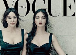 Nhan sắc con gái Monica Bellucci trên bìa Vogue gây chú ý