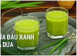 2 cách làm sữa đậu xanh lá dứa bổ dưỡng, đơn giản ai cũng mê