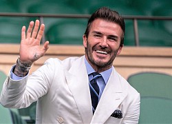 Beckham mặc vest lịch lãm dự Wimbledon