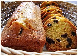 Cách làm bánh bông lan bơ nho( Raisin butter cake)