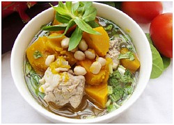 Cách làm món canh bí đỏ đậu phộng thơm ngon bổ dưỡng