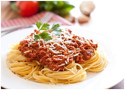 Cách làm món mỳ spaghetti thịt bò đơn giản chuẩn phong cách Ý