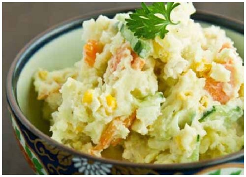 Cách làm salad khoai tây kiểu Nhật thơm mềm ngây ngất