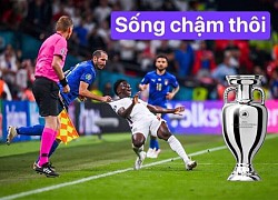 Chiellini lao người 'giải cứu' Saka