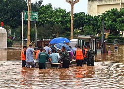 Hàng nghìn người phải sơ tán do mưa lũ tại Tứ Xuyên, Trung Quốc