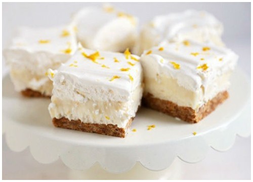 Làm cheesecake chanh bằng sữa đặc không khó