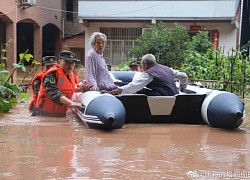 Lũ lụt cuốn phăng nhà cửa, cầu cống, Trung Quốc thiệt hại 27 triệu USD