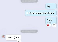 Nữ sinh tâm sự với giáo viên "sợ Văn không được 7 điểm", ai dè nhận về 1 dòng tin nhắn tức anh ách của cô giáo