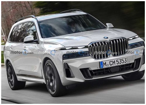 Phác hoạ BMW X7 mới với thiết kế đầy tranh cãi, 'lỗ mũi khổng lồ' không còn là thứ được quan tâm chính nữa